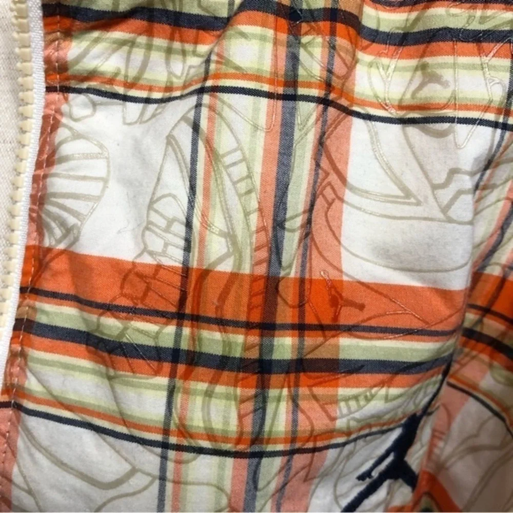 Nike air Jordan V 5‎ classic plaid fashion urban jacket XXLarge